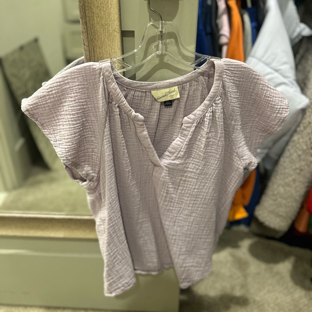 Target super cute purple blouse!